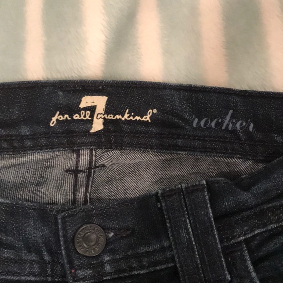 7 for all Mankind Rocker Bootcut Stretch Jeans - Picture 6 of 8